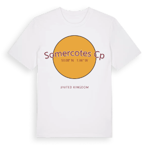 Somercotes CP cirkel t-shirt – ekologisk bomull t-shirt från Pinshirt