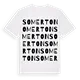 Somerton ordlek t-shirt