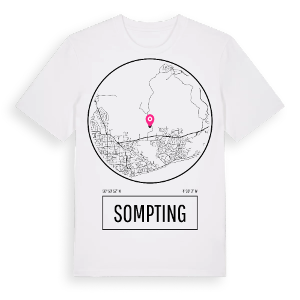 Sompting t-shirt – ekologisk bomull t-shirt från Pinshirt