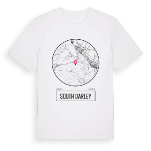South Darley t-shirt – ekologisk bomull t-shirt från Pinshirt