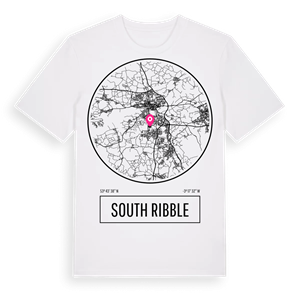 South Ribble t-shirt – ekologisk bomull t-shirt från Pinshirt