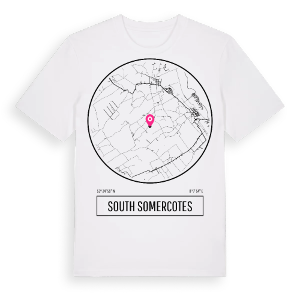 South Somercotes t-shirt – ekologisk bomull t-shirt från Pinshirt