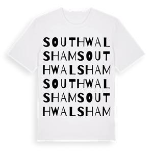 South Walsham ordlek t-shirt – ekologisk bomull t-shirt från Pinshirt