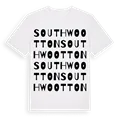 South Wootton ordlek t-shirt