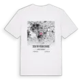 South Yorkshire karta t-shirt