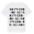 Southend-on-Sea ordlek t-shirt