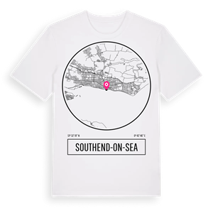 Southend-on-Sea t-shirt – ekologisk bomull t-shirt från Pinshirt