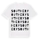 Southery ordlek t-shirt