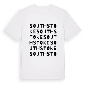 Southstoke ordlek t-shirt – ekologisk bomull t-shirt från Pinshirt