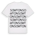 Sowton ordlek t-shirt