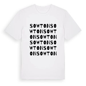 Sowton ordlek t-shirt – ekologisk bomull t-shirt från Pinshirt
