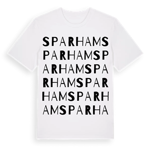 Sparham ordlek t-shirt – ekologisk bomull t-shirt från Pinshirt