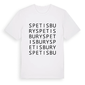 Spetisbury ordlek t-shirt – ekologisk bomull t-shirt från Pinshirt