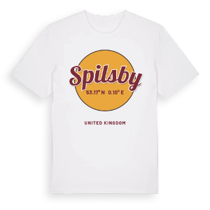 Spilsby cirkel t-shirt – ekologisk bomull t-shirt från Pinshirt