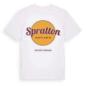 Spratton cirkel t-shirt – ekologisk bomull t-shirt från Pinshirt