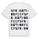 Springthorpe CP ordlek t-shirt