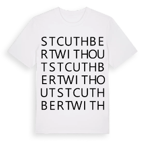 St Cuthbert Without ordlek t-shirt – ekologisk bomull t-shirt från Pinshirt