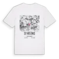 St Helens karta t-shirt