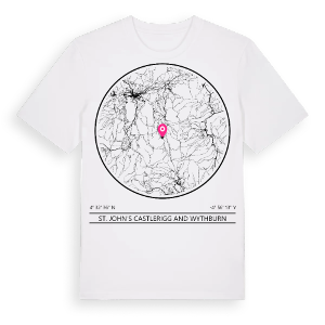 St. John's Castlerigg and Wythburn t-shirt – ekologisk bomull t-shirt från Pinshirt