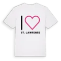 Jag älskar St. Lawrence t-shirt stort tryck