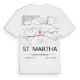 St. Martha karta t-shirt