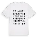 St. Martin's Without ordlek t-shirt