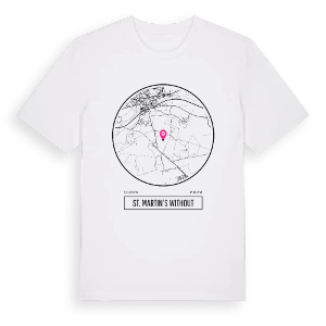 St. Martin's Without t-shirt – ekologisk bomull t-shirt från Pinshirt