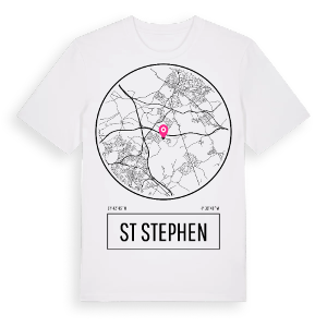 St Stephen t-shirt – ekologisk bomull t-shirt från Pinshirt