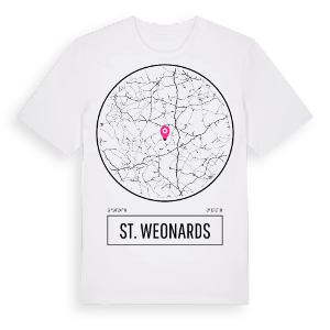 St. Weonards t-shirt – ekologisk bomull t-shirt från Pinshirt