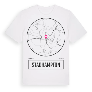 Stadhampton t-shirt – ekologisk bomull t-shirt från Pinshirt