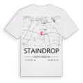 Staindrop karta t-shirt