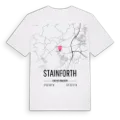 Stainforth karta t-shirt