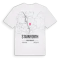 Stainforth karta t-shirt