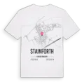 Stainforth karta t-shirt