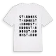 Standon ordlek t-shirt