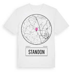 Standon t-shirt – ekologisk bomull t-shirt från Pinshirt
