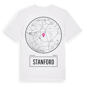Stanford t-shirt – ekologisk bomull t-shirt från Pinshirt