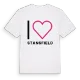 Jag älskar Stansfield t-shirt stort tryck