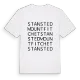 Stansted Mountfitchet ordlek t-shirt
