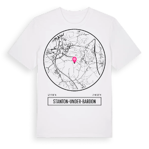 Stanton-under-Bardon t-shirt – ekologisk bomull t-shirt från Pinshirt