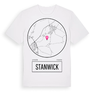 Stanwick t-shirt – ekologisk bomull t-shirt från Pinshirt