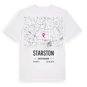 Starston karta t-shirt – ekologisk bomull t-shirt från Pinshirt