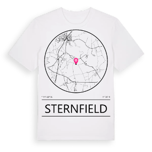 Sternfield t-shirt – ekologisk bomull t-shirt från Pinshirt