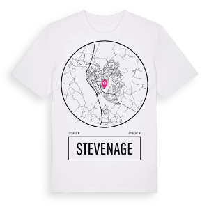 Stevenage t-shirt – ekologisk bomull t-shirt från Pinshirt