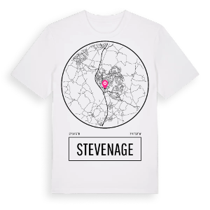 Stevenage t-shirt – ekologisk bomull t-shirt från Pinshirt