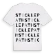 Sticklepath ordlek t-shirt