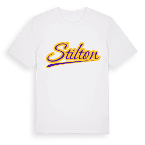 Stilton baseball t-shirt – ekologisk bomull t-shirt från Pinshirt