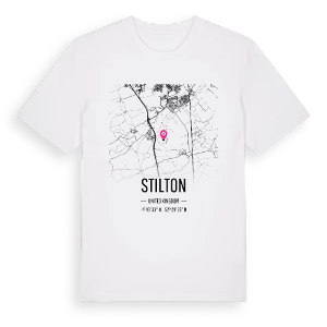 Stilton karta t-shirt – ekologisk bomull t-shirt från Pinshirt