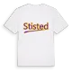 Stisted baseball t-shirt