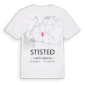 Stisted karta t-shirt